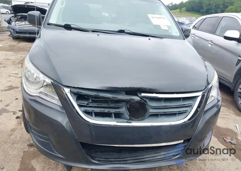 2011 Volkswagen Routan Sel z USA, uszkodzony, nr VIN 2V4RW5DG8BR804720